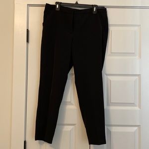 Black skinny dress pants